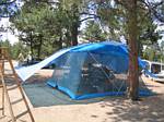 The main tent for CQC's Field Day effort - 06-24-2006