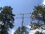 Up close shot of 6 meter antenna used for CQC's Field Day effort - 06-24-2006