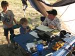 CQC Field Day Aloha site at Cherry Creek Reservoir - 06-23-2007