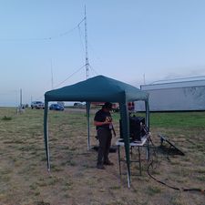 CQC Field Day in Strasburg, Colorado by Roger J. Wendell - June 2025