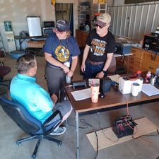 CQC Field Day in Strasburg, Colorado by Roger J. Wendell - June 2025