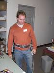 Jay Schwisow and an Old Lineman's Harness - 01-12-2008