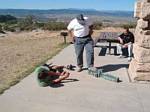 Roger Wendell Photographs CQC's Big Foot While Jim Sends and John Watches