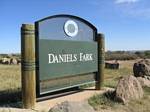 Entrance Sign to Daniels Park