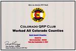 Work All Colorado Counties QRP Award