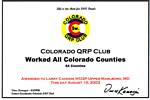 Work All Colorado Counties QRP Award