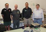 Left to Right: Roger J. Wendell, Mark Edwards, Scott Garcia, and Frank Ivan - 05-11-2013