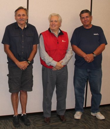 Left to Right: Roger J. Wendell, Dick Schneider and Jim Moravec - 05-12-2018