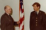 Gabe Sellers, W2ZGB, at West Point in the early 1970s